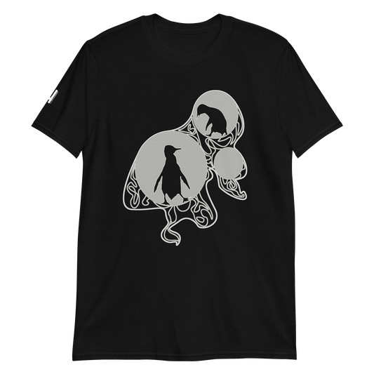 Galapagos Penguin / 100% Cotton Artist-Designed T-Shirt / Extinction Capsule Collection