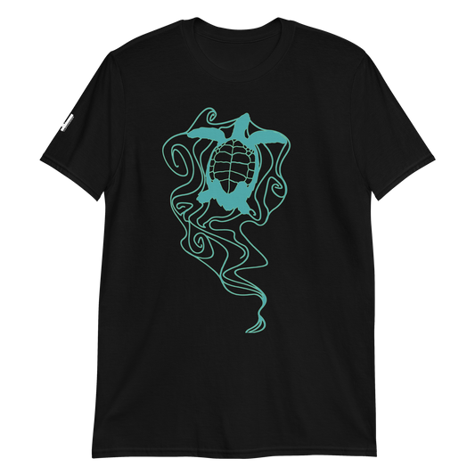 Hawksbill Sea Turtle / 100% Cotton Artist-Designed T-Shirt / Extinction Capsule Collection